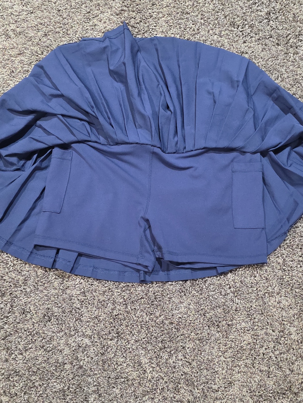 HEAD Pleaded Navy Blue 13" Golf / Tennis Skort Size Medium - Picture 2 of 5
